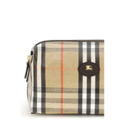 Portafoglio Burberry in cotone beige