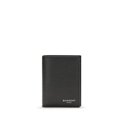 Portefeuille Givenchy en cuir de veau noir Bos Taurus