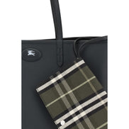 Burberry Black Calf Leather Shoulder Bag