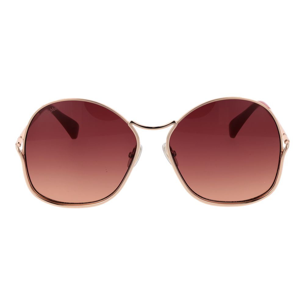 Max Mara Rose Gold Sunglasses