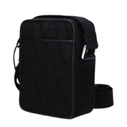 Sac bandoulière Valentino Garavani en tissu noir