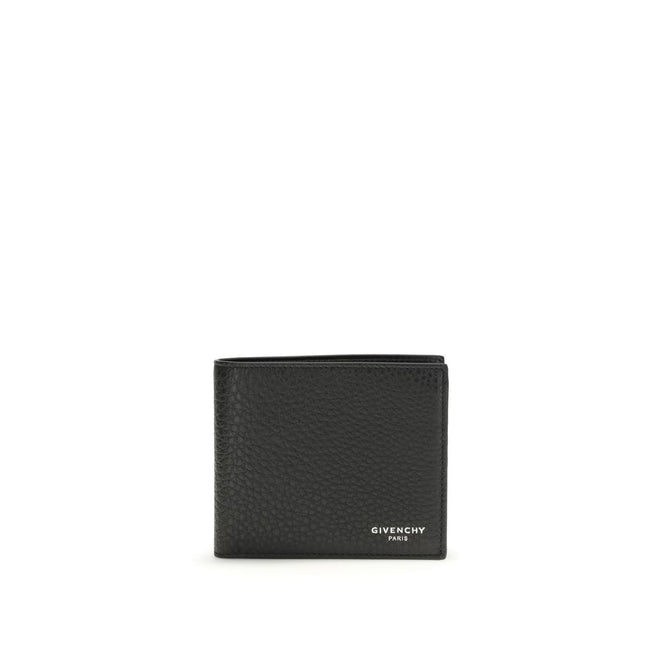 Portefeuille Givenchy en cuir de veau noir Bos Taurus