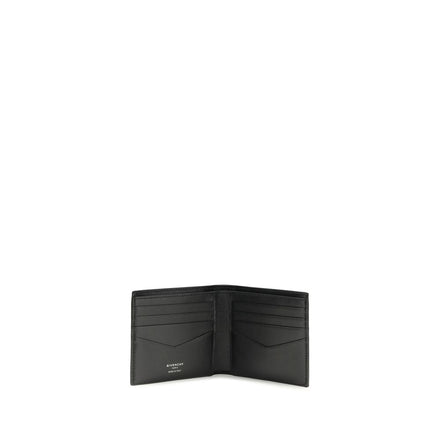 Portefeuille Givenchy en cuir de veau noir Bos Taurus
