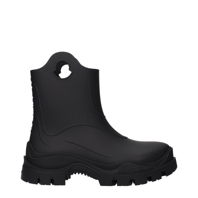 Moncler Stivaletti alla Caviglia in Cotone Nero