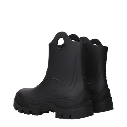 Moncler Stivaletti alla Caviglia in Cotone Nero