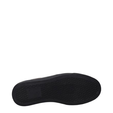 Mocassini Moncler Marroni in Pelle Slip-On