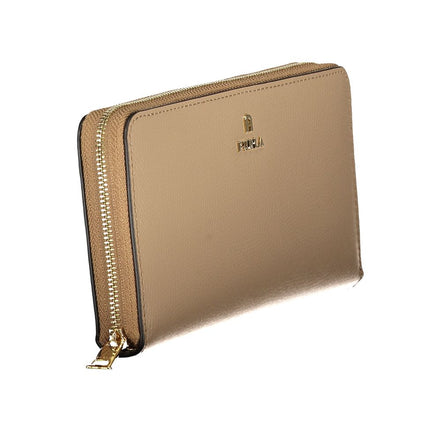 Furla Beige Leather Wallet
