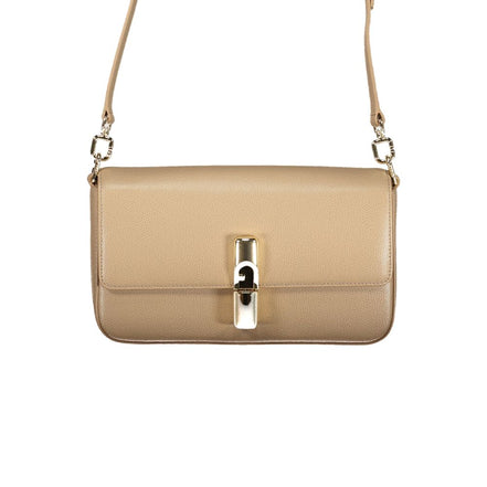 Sac Femme en Cuir Beige Furla