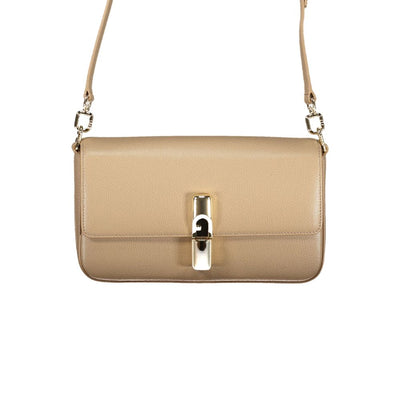 Sac Femme en Cuir Beige Furla