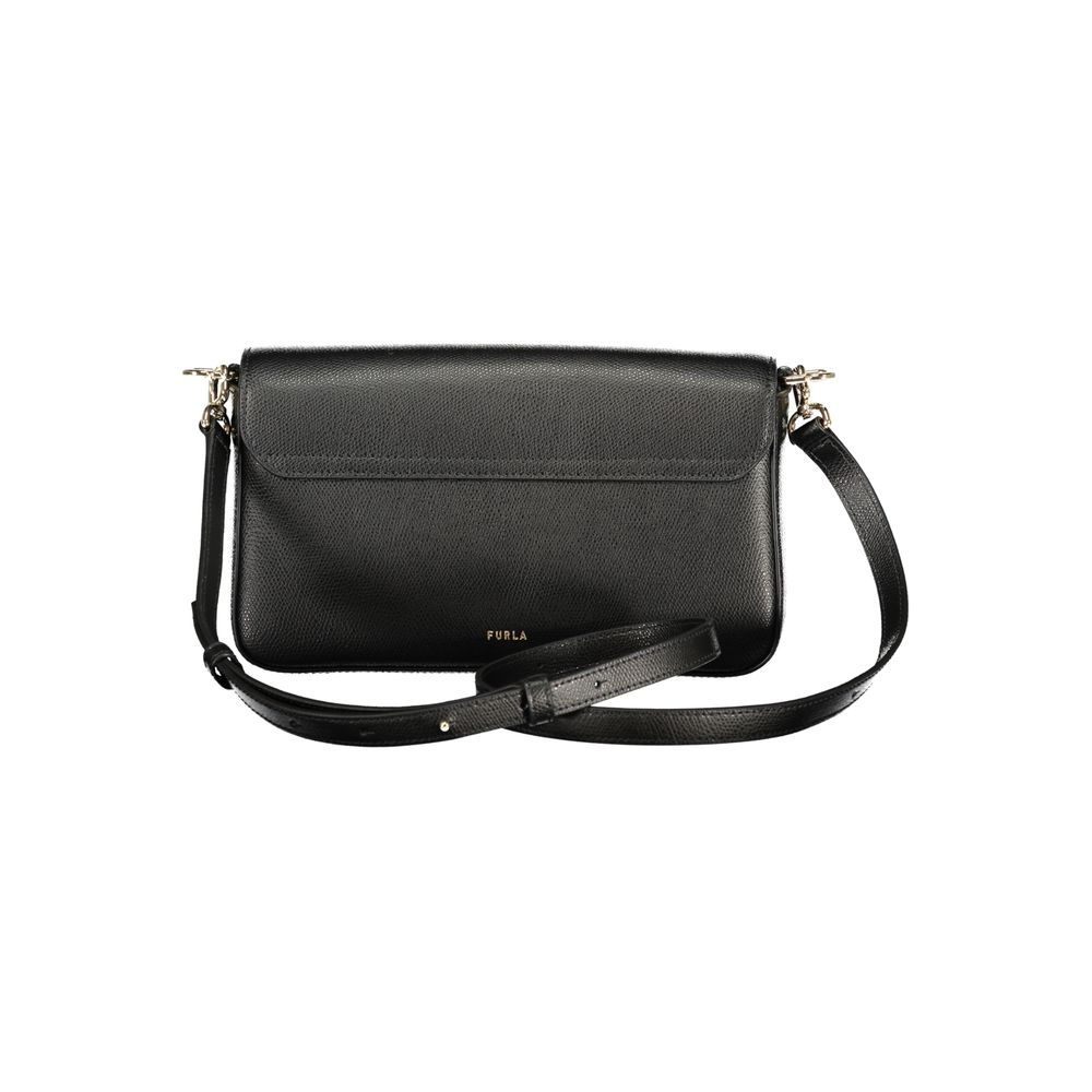 Sac à main en cuir noir Furla pour femme