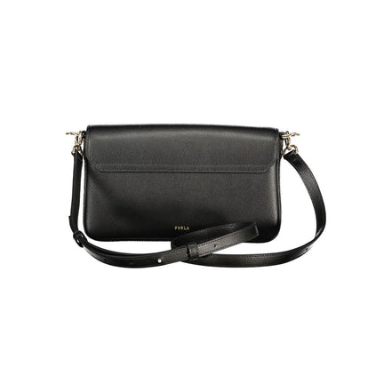 Sac à main en cuir noir Furla pour femme