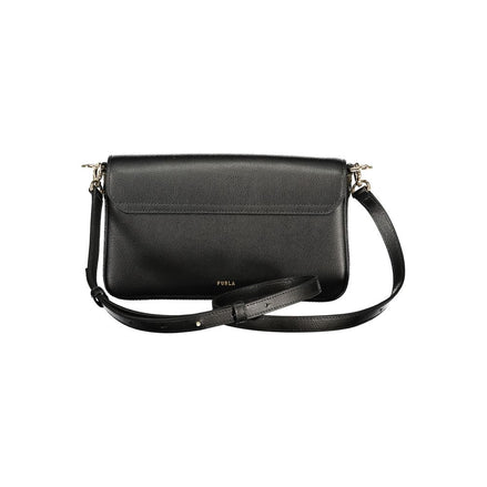 Sac à main en cuir noir Furla pour femme