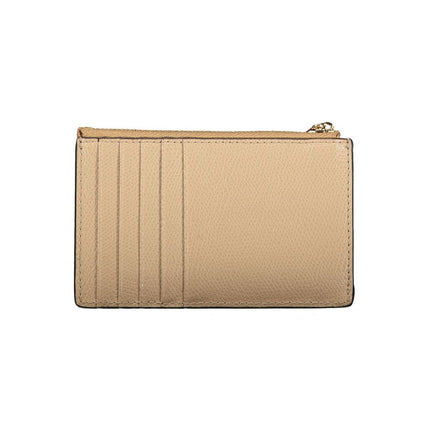 Portefeuille Femme Furla en Cuir Beige