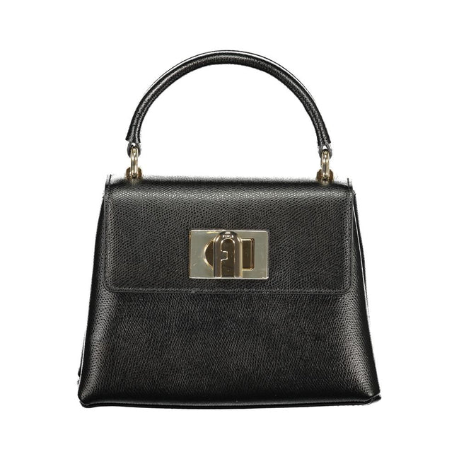 Borsa da donna in pelle Furla Nero