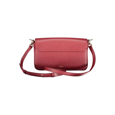 Sac à main femme Furla en cuir rouge