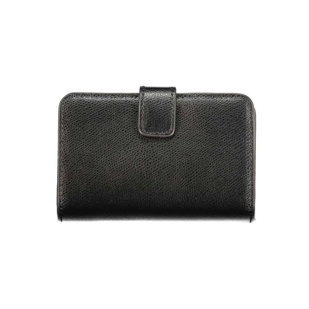 Portefeuille en cuir noir pour femme Furla