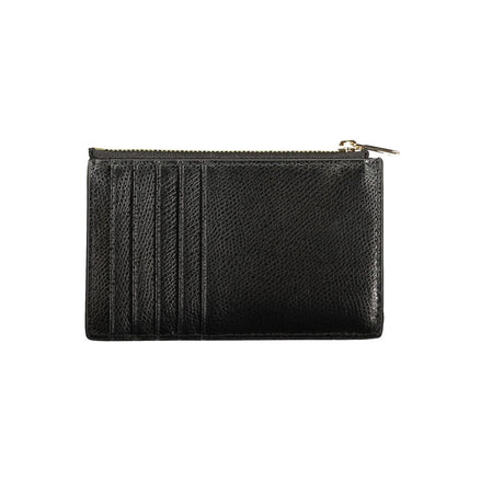Portefeuille en cuir noir pour femme Furla