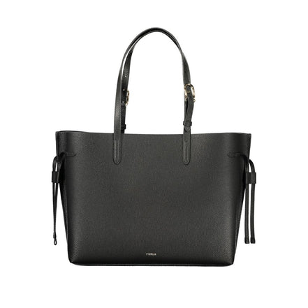 Sac à main en cuir noir Furla pour femme
