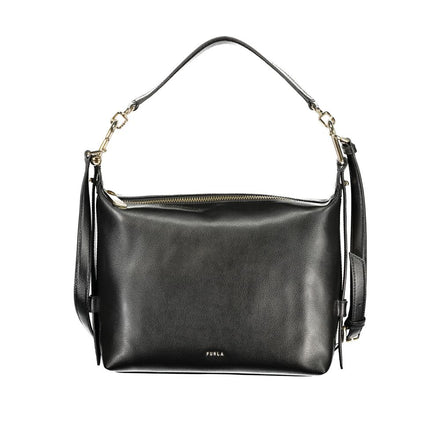 Furla Black Leather Bag