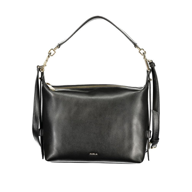 Furla Black Leather Bag