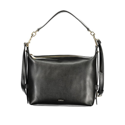 Sac Furla en cuir noir pour femme