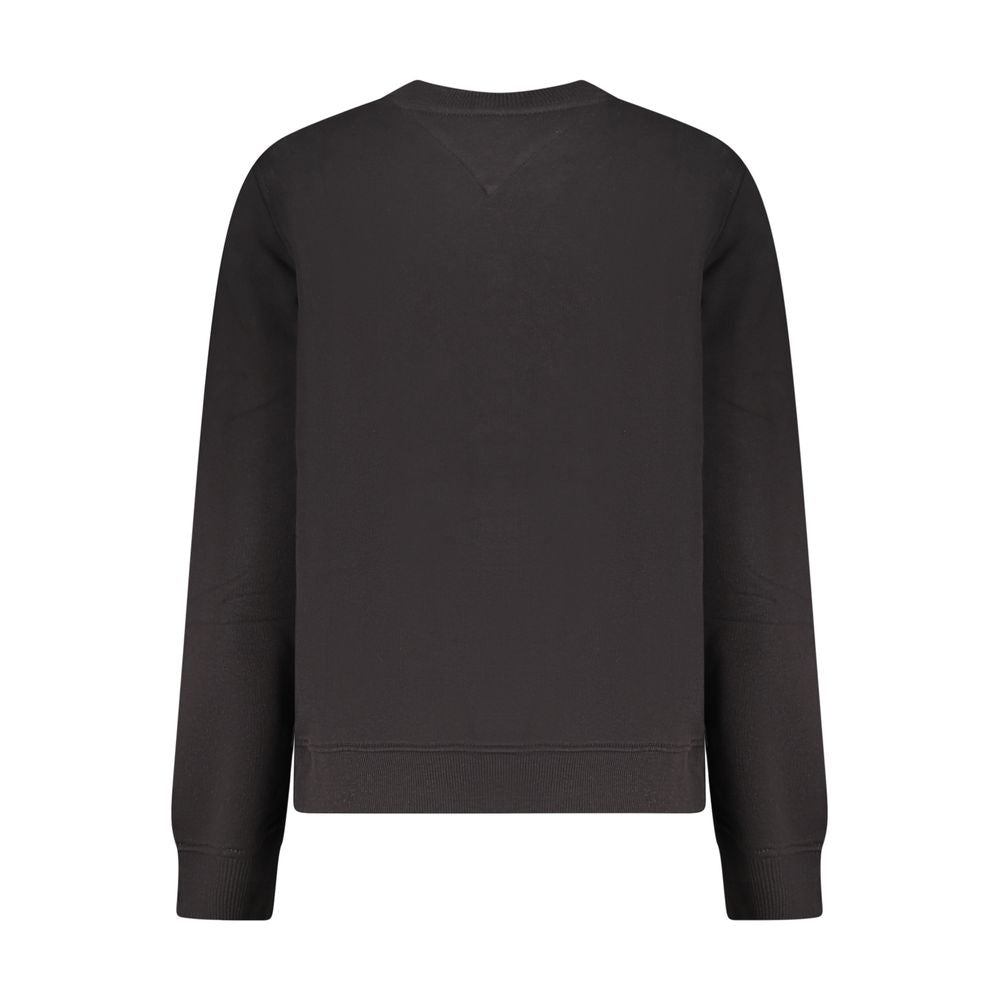 Sweat-shirt Tommy Hilfiger noir en coton pour femme