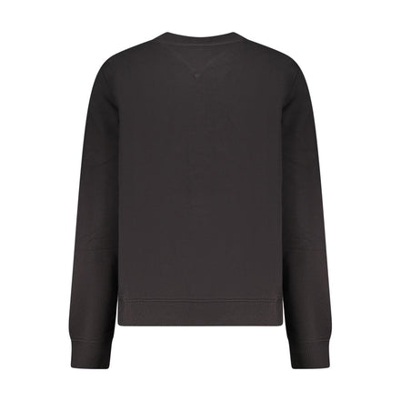 Sweat-shirt Tommy Hilfiger noir en coton pour femme