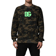 Dolce & Gabbana Multicolor Camouflage Sweatshirt