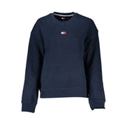 Sweat-shirt en coton bleu Tommy Hilfiger pour femme