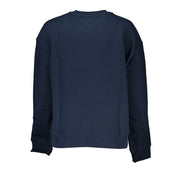 Sweat-shirt en coton bleu Tommy Hilfiger pour femme