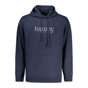 Tommy Hilfiger Blue Cotton Hoodie