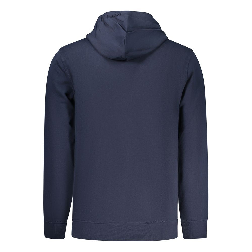 Tommy Hilfiger Blue Cotton Hoodie
