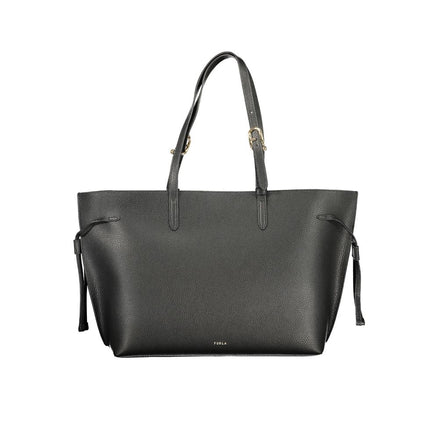 Sac à main Furla en cuir noir pour femme