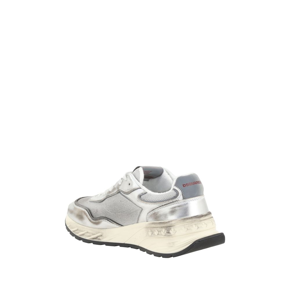 Dsquared² White Athletic Sneakers