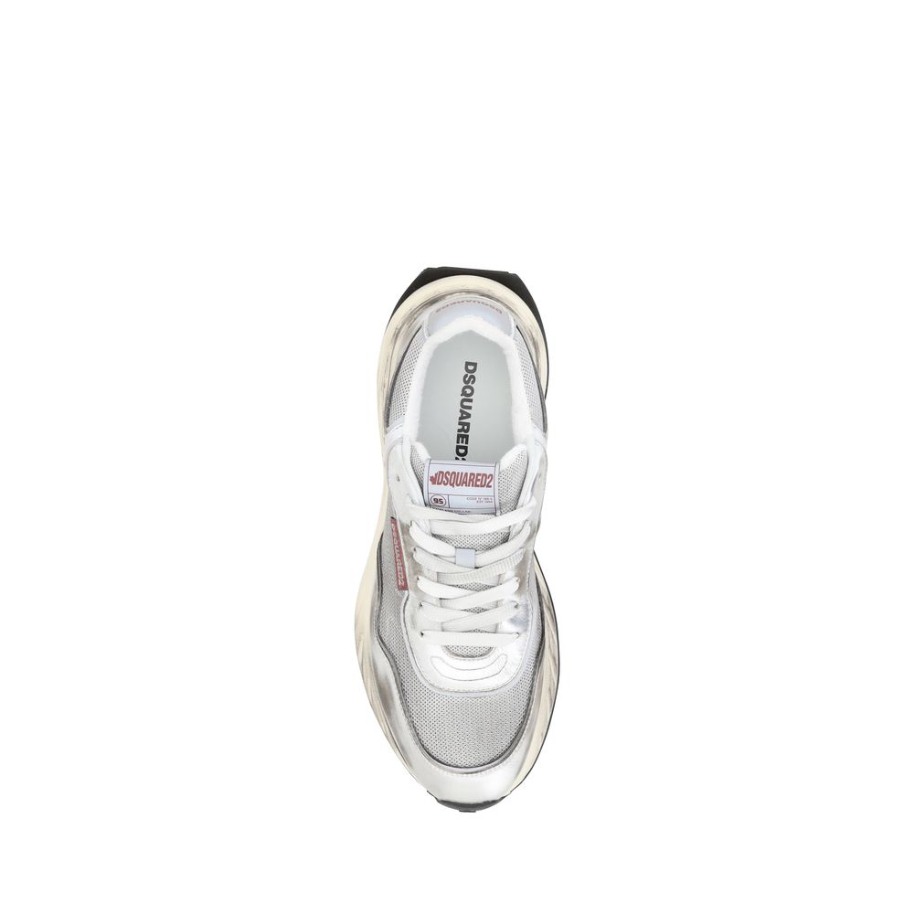 Dsquared² White Athletic Sneakers