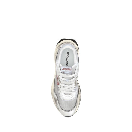 Dsquared² White Athletic Sneakers