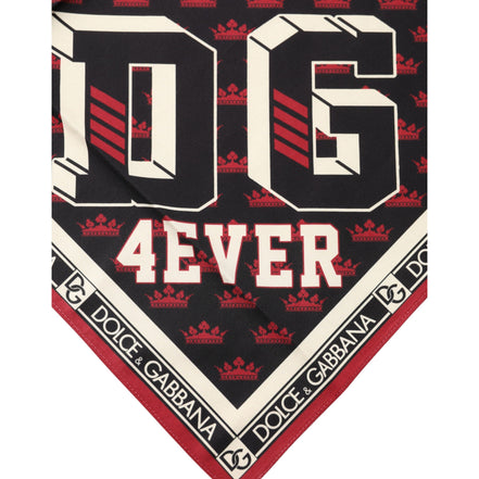 Foulard carré Dolce & Gabbana multicolore #DGRoyals 50cm x 49,5cm