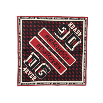 Dolce & Gabbana Multicolor #DGRoyals Square Foulard 50cm x 49.5cm Scarf