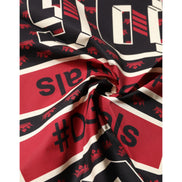 Foulard carré Dolce & Gabbana multicolore #DGRoyals 50cm x 49,5cm