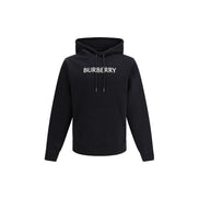 Sweat-shirt en coton noir Burberry