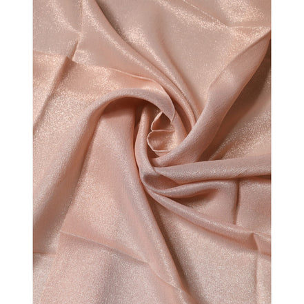 Foulard quadrato Dolce & Gabbana in misto seta rosa chiaro 87,5 cm x 86,5 cm