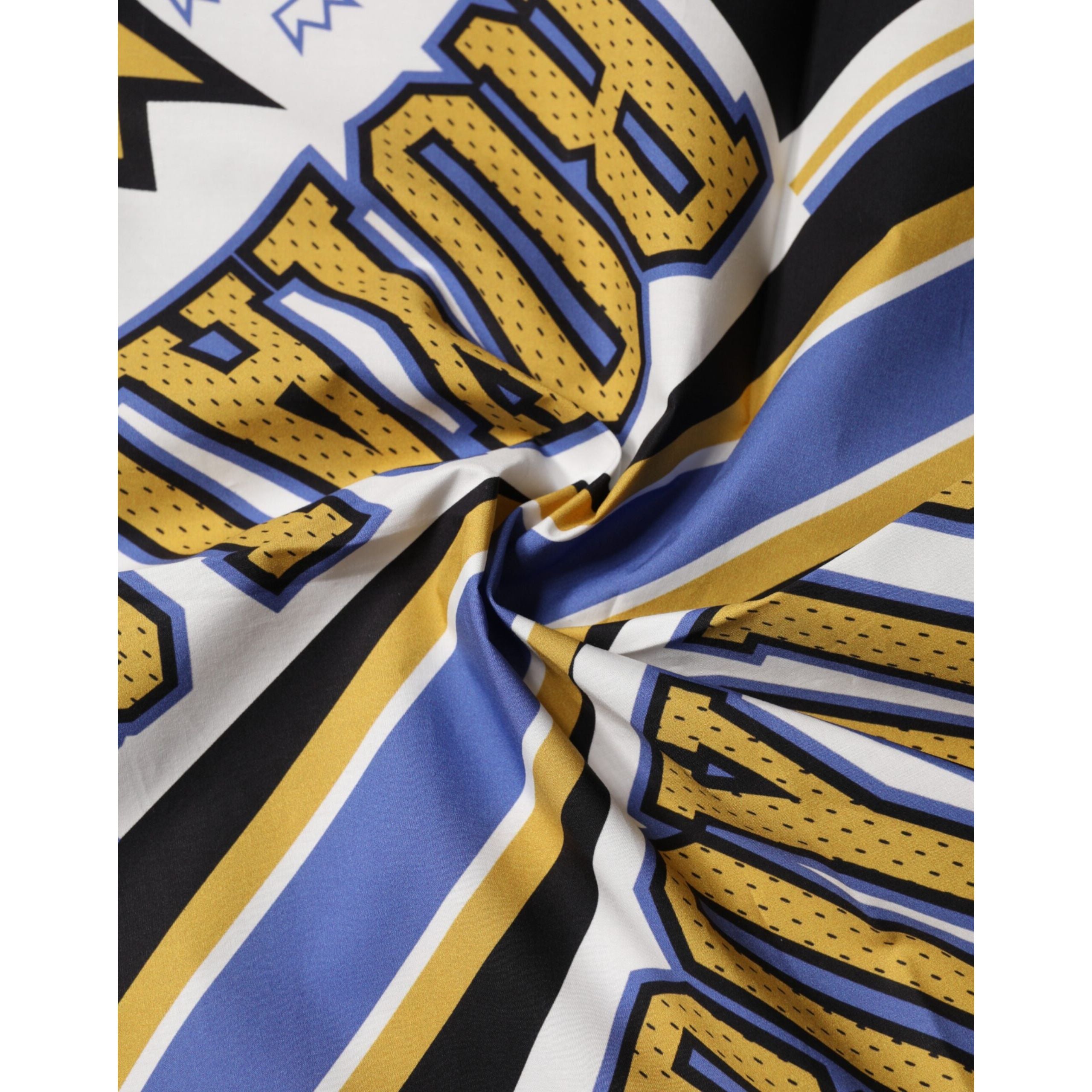 Sciarpa foulard quadrato Dolce & Gabbana Multicolor DG Royals da uomo 50 cm x 50 cm