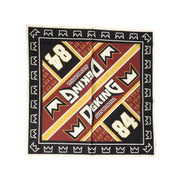 Foulard quadrato da uomo Dolce & Gabbana Multicolor DG King 50,5 cm x 50 cm