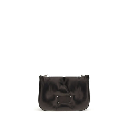 Maison Margiela Black Leather Shoulder Bag