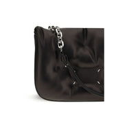 Maison Margiela Black Leather Shoulder Bag