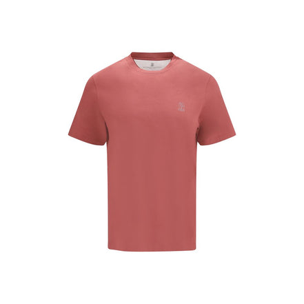 Brunello Cucinelli Multicolor Cotton T-Shirt