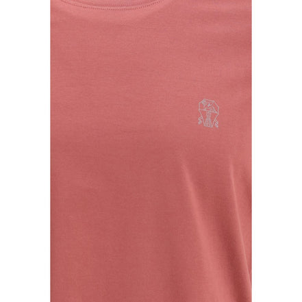 Brunello Cucinelli Multicolor Cotton T-Shirt