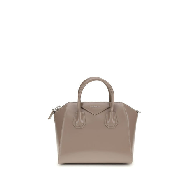 Borsa Givenchy in pelle di vitello grigia Bos Taurus