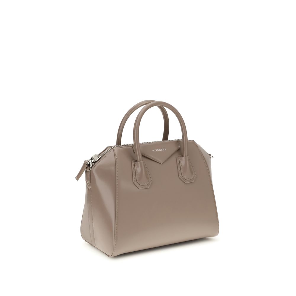 Borsa Givenchy in pelle di vitello grigia Bos Taurus