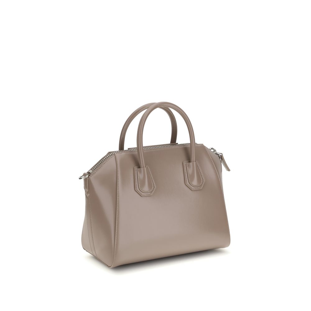 Borsa Givenchy in pelle di vitello grigia Bos Taurus
